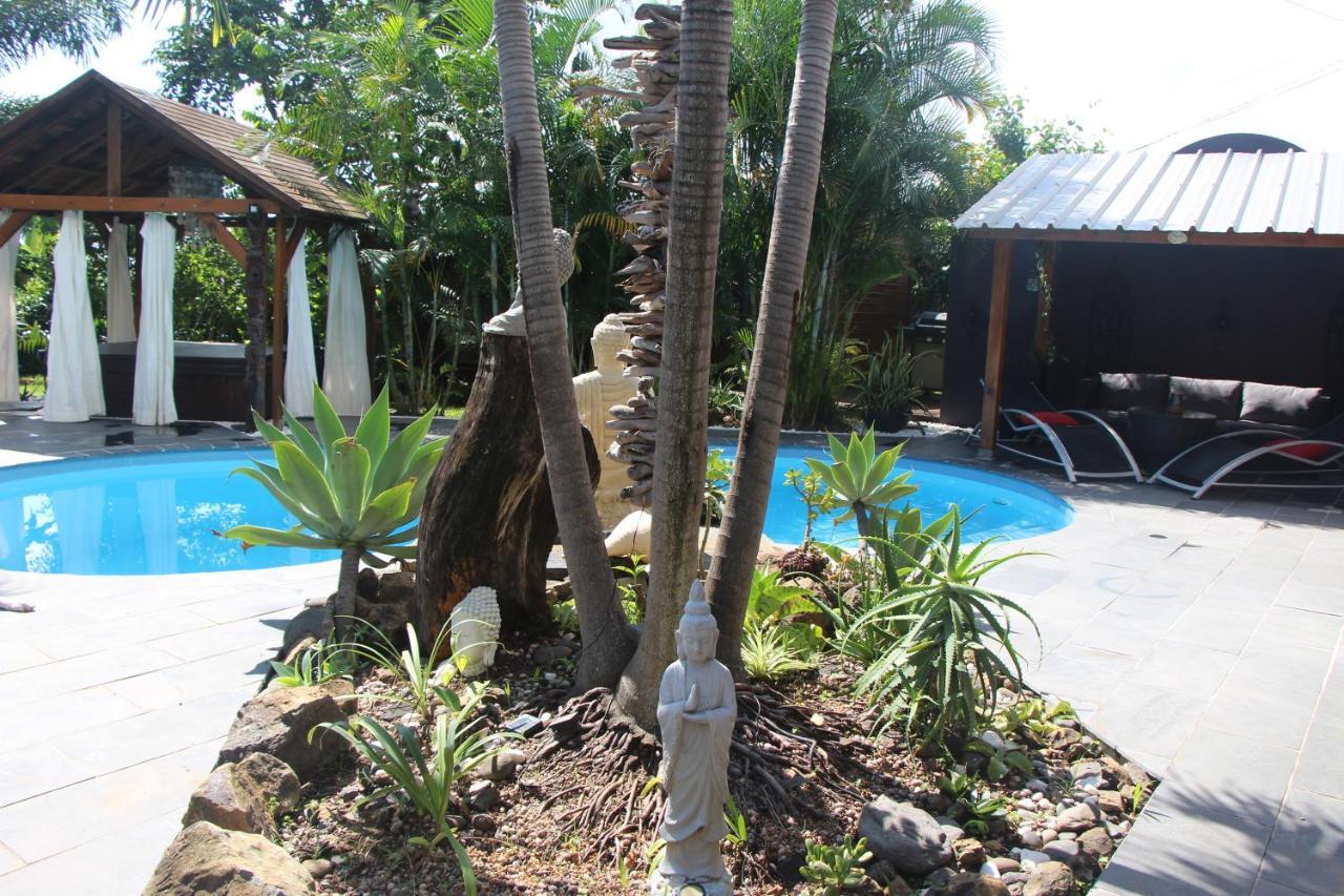 La Liane De Jade 974-Lodge Le Palissandre - Jacuzzi Privatif - Piscine Chauffee Le Bois de Nefles  Екстериор снимка