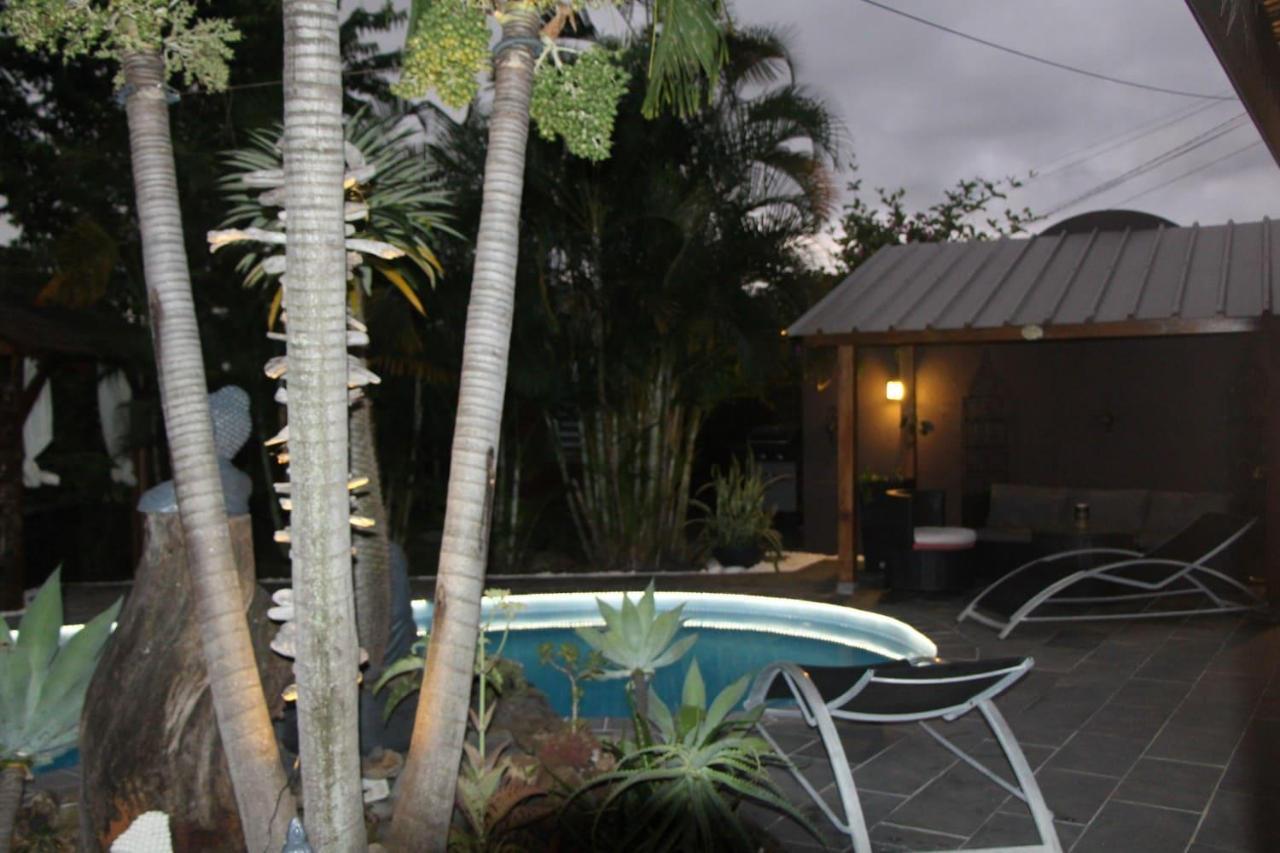 La Liane De Jade 974-Lodge Le Palissandre - Jacuzzi Privatif - Piscine Chauffee Le Bois de Nefles  Екстериор снимка