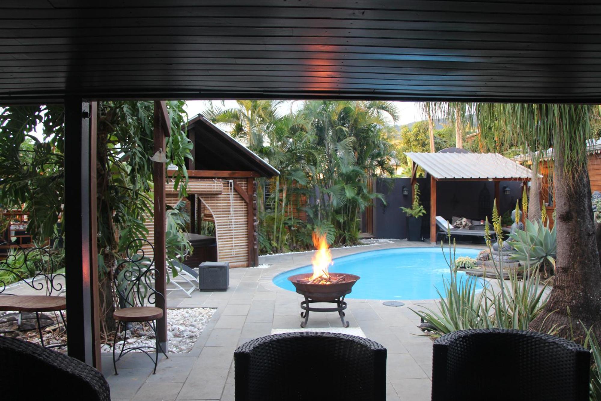 La Liane De Jade 974-Lodge Le Palissandre - Jacuzzi Privatif - Piscine Chauffee Le Bois de Nefles  Екстериор снимка