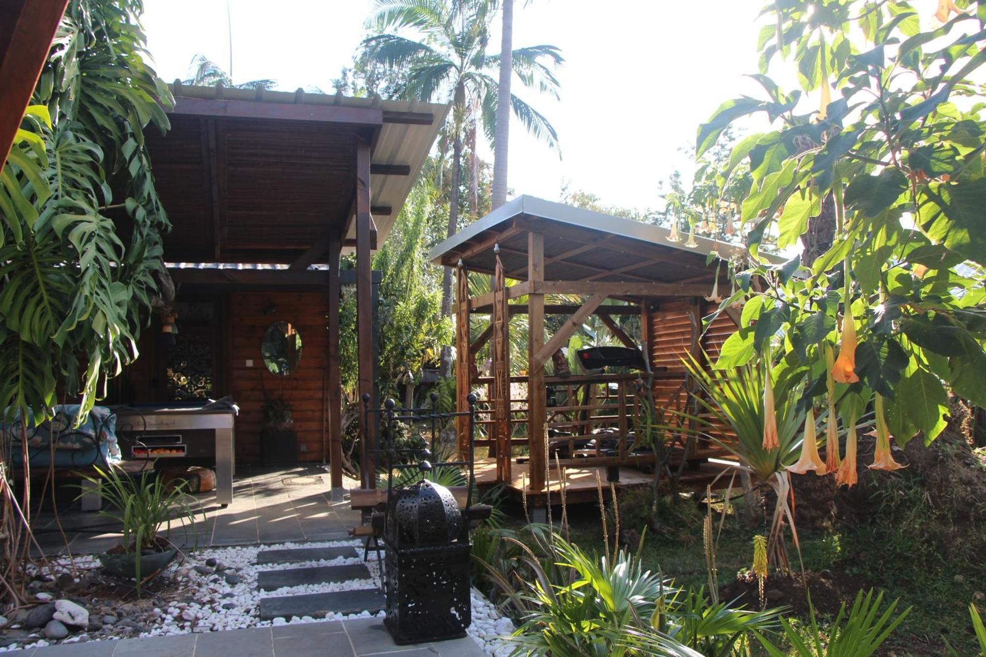 La Liane De Jade 974-Lodge Le Palissandre - Jacuzzi Privatif - Piscine Chauffee Le Bois de Nefles  Екстериор снимка