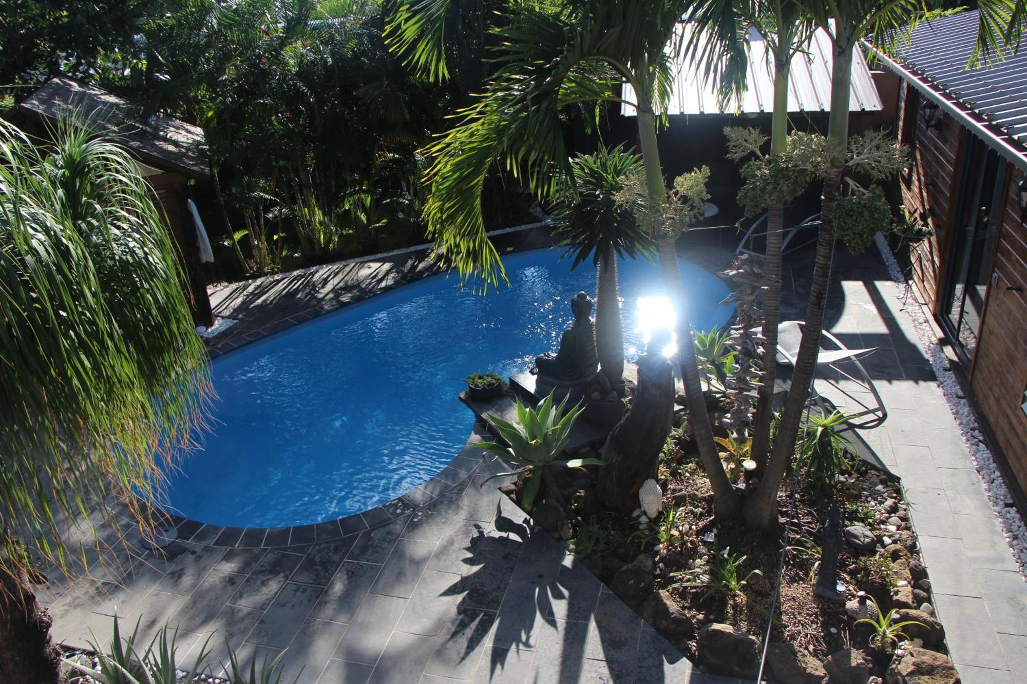 La Liane De Jade 974-Lodge Le Palissandre - Jacuzzi Privatif - Piscine Chauffee Le Bois de Nefles  Екстериор снимка